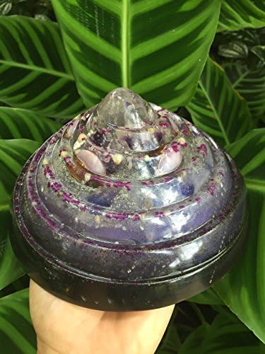 Mākuʻe Spiral Dynamic Plant Lover's Orgone Dome for Gardens