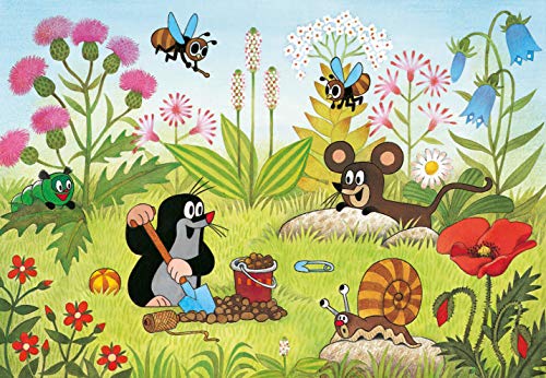 Ravensburger Kinderpuzzle - 08861 Der Maulwurf im Garten - Puzzle für Kinder ab 4 Jahren, mit 2x24 Teilen – Bild 5
