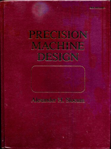 Precision Machine Design/Book and Disk