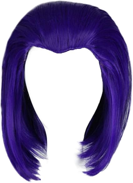 Amazon Com New Teen Titans Raven Wig Cosplay Short Blue Silk