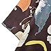 Yonala Women's Summer Floral Print Chiffon Beachwear Top Cover Up Kimono Cardigan Brown-Beige