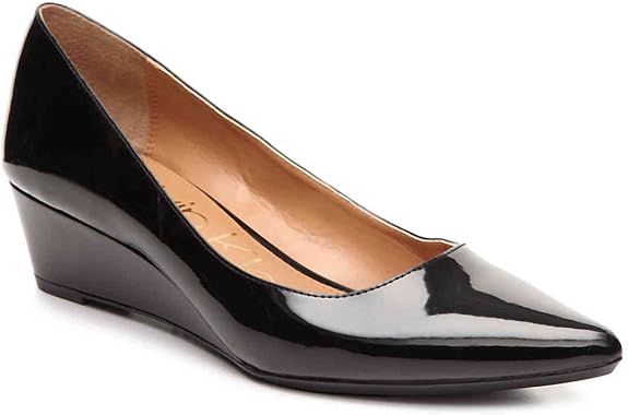 calvin klein garya wedge pump