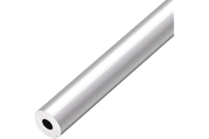 OFOWIN 6063 Aluminum Round Tube 12mm OD 5mm Inner Dia 300mm Length Seamless Aluminum Straight Tubing for Fabrication Projects DIY Handmade Model Craft Frame Building Gardening Shop Fitting