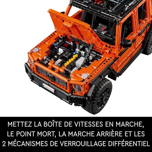Technic Mercedes-Benz G 500 PROFESSIONAL Line - Maquette Voiture à Construire pour Adultes - Modèle de Classe G - Idée Cadeau pour les Passionnés de 4x4 et Véhicules de Luxe à Collectionner 42177
