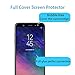 [2 Pack] Samsung Galaxy A6 Plus 2018 Screen Protector Glass Full Cover - RBEIK 9H Hardness Full Coverage Bubble Free Tempered Glass Screen Protector for Samsung Galaxy A6+ 2018, Black