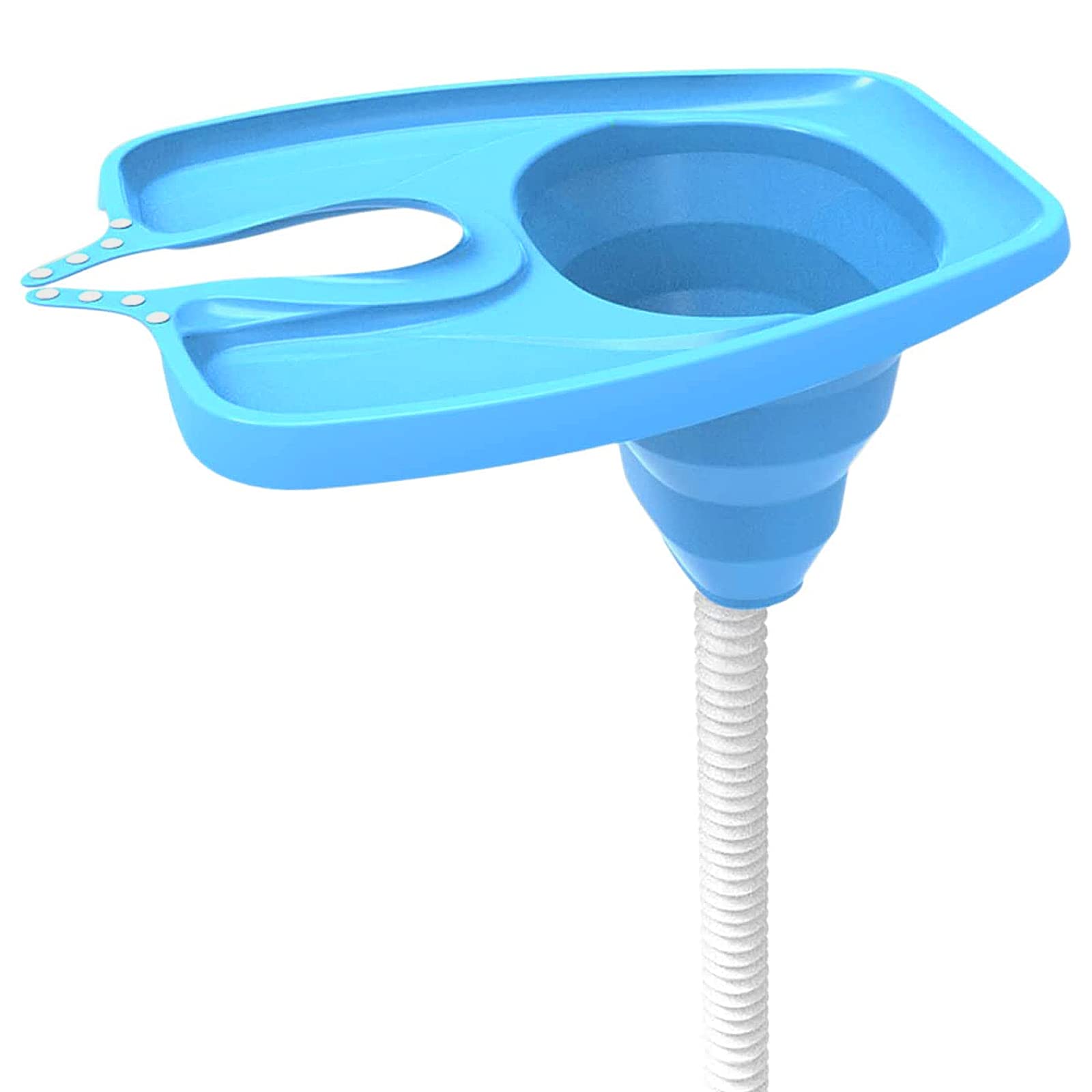 kyaoayo Foldable Hair Wash Basin, Mobile Shampoo Sink with Drain Hose, Hair Washing for Bedridden People for Bedridden Pregnant Women Injured Post-Operative Patient