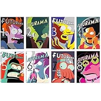 Futurama The Complete Series Collection Seasons 1,2,3,4,5,6,7 & 8