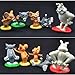 Tom and Jerry 5 Piece Play Set with 5 Tom, Jerry, and Spike Figures by Kumari