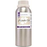 GreenHealth Lavender Essential Oil &ndash; 8 fl oz (237 ml) &ndash; Aluminum Bottle w/Plug Cap &ndash; Lavender Oil for Diffuser, Aromatherapy, Soap Making, Candles &amp; DIY