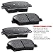 R1 Concepts Front and Rear Brakes and Rotors| Hardware Included| Front and Rear Ceramic Brake Pads and Rotors Kit| Fits 2005-2010 Honda Odyssey