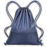 Drawstring Backpack Bag String Waterproof Sackpack Sport Gym Backpacks Nylon