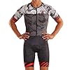 Zoot Mannen Triathlon Racesuit Style Tokyo 2019 met mouwen, reflecterende elementen, SPF 50+, twee achterzakken en 23cm…