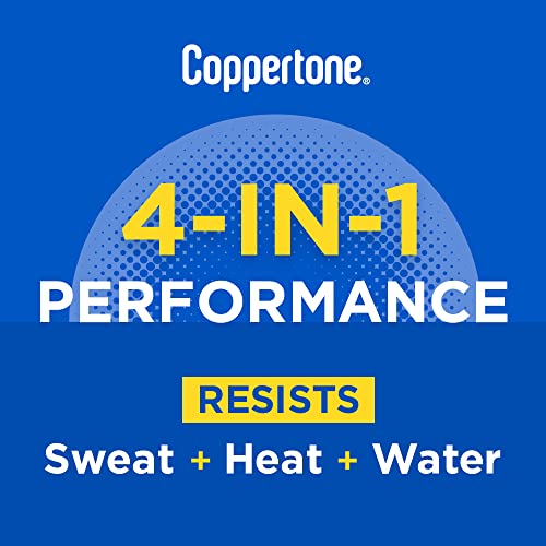 COPPERTONE SPORT SUNSCREEN SPF 15 LOTION, WATER RESISTANT SUNSCREEN, BODY SUNSCREEN LOTION, 7 FL OZ