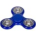 Blue Fidget Spinner with hybrid ceramic ball bearings for a smooth, quiet spin that doesn't stop. Perfect for people with ADD, ADHD, anxiety, sensory processing disorder or any fidgeting.