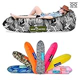 Chillbo Don POOLIO Pool Floats for Adults – Cool Patterns, Inflatable Sofa & Kids Hammock – Best Camping Gear for River Floats Hammock Chair & Raft for Beach