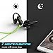 iClever Bluetooth Headphones Sweatproof, Wireless Headsets Bluetooth Earbuds for Running, Exercise, Workout, Gym, Green
