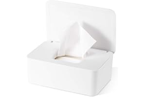 ZDOLMY Diaper Wipes Dispenser Baby Wipes Case, Baby Wipe Holder Keeps Wipes Fresh, Perfect Look Wipe Container with Sealing Design