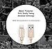 Alanda Braided Lightning Cable, 2pack 10ft Nylon Braided Extra Long Lightning USB Charging Cable for iPhone 6s 6s Plus 6 Plus SE 6 5s 5c 5 iPad Mini Air 5 and iPod Compatible with iOS - Gold
