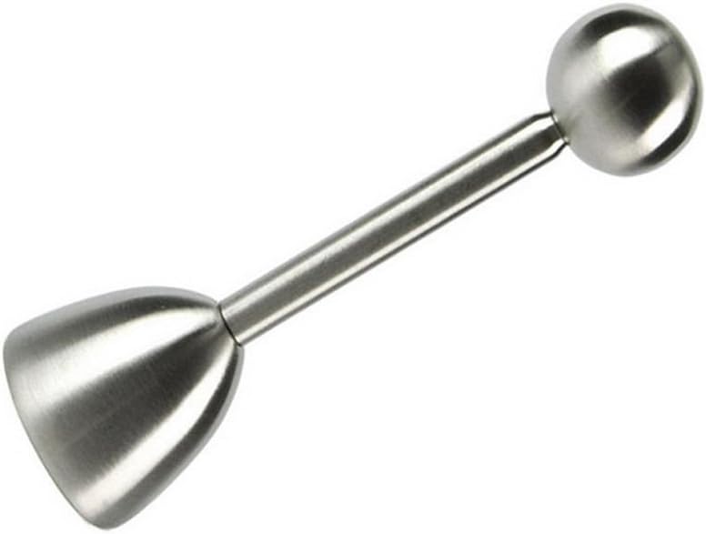 junkai Stainless Steel Egg Topper Shell Cracker Egg Tool Egg Shell Cutter Kitchen Gadget For Boiled Egg Steamed Egg Raw Egg