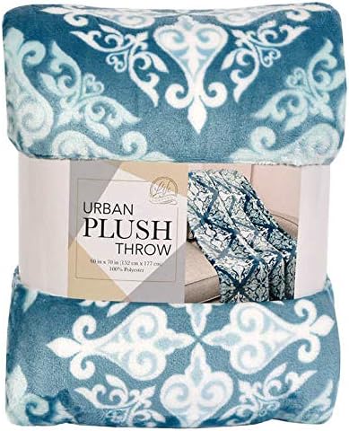 Life Confort Urban Plush Throw Polyester 60 X70 Large All Season