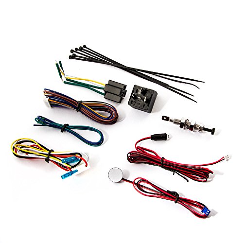 1-Way Car Alarm Security System Keyless Entry + 2x Wireless Remotes Universal for Chevy Astro Avalanche Aveo Bel Air Blazer Suburban