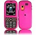 Pink Rubberized Hard Faceplate Cover Phone Case for Samsung Gravity 2 T469 T404G