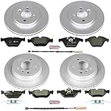 Power Stop ESK6074 Front and Rear Euro-Stop Brake Kit
