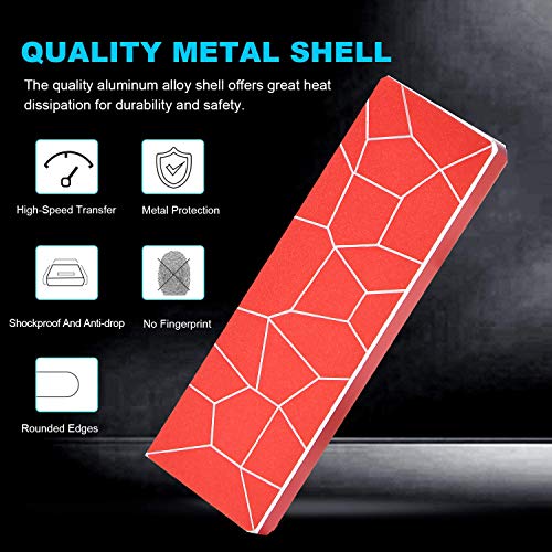 Externe Festplatte, Typ C, 1 TB, 2 TB, USB 3.1, tragbar, externe Festplatte, kompatibel für Mac, Laptop und PC (2 TB… – Bild 3