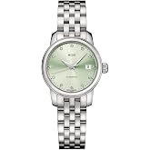 MIDO Baroncelli Lady Twenty Five - Swiss Automatic Watch for Women - Green Dial - Case 25mm - M0390071109600