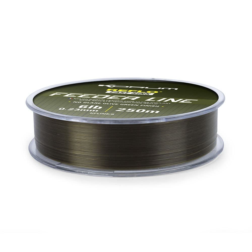 Korum Reflo Feeder Fishing Line 250m: 10lb