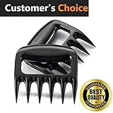 IKAXA The Original Shredder Claws - Meat Claws - Meat Shredder - Easily Lift, Handle, Shred, And Cut Meats - Essential For BBQ Pros - Ultra-Sharp Blades And Heat Resistant Nylon