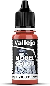 Vallejo Model Color German Orange 17 ml Acrylic Paint Waterbased Non-Toxic