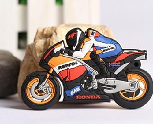 Cool Motorcycle Model 8GB 16GB 32GB USB 2.0 Flash Drive Memory Stick Thumb Pen Drive (16GB)
