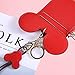 Neck Pouch, CHARMINER Card Holder Wallet, Neck Bag Travel Documents Purse, Cute Animal Shape for Women red