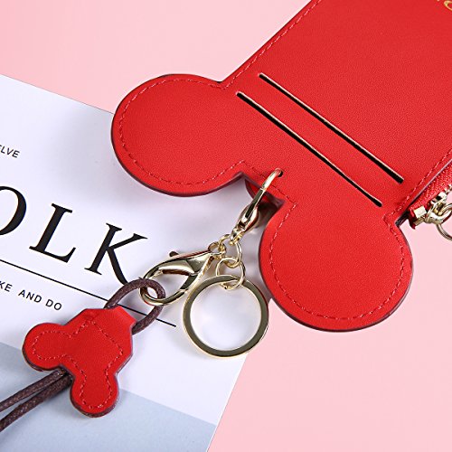 image for Neck Pouch, CHARMINER Card Holder Wallet, Neck Bag Travel Documents Pu