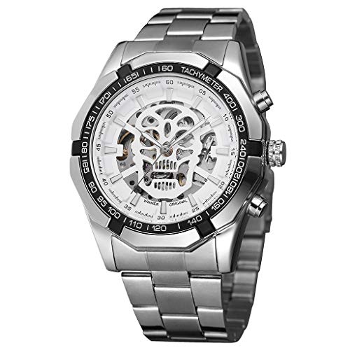 image for YEZIJIN Men's Watch Clearance! Hot Sale! ❤Watch Hollow Demon Dial Lu