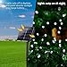 Joomer Solar Christmas Lights 72ft 200 LED 8 Modes Solar String Lights Waterproof Solar Fairy Lights for Christmas Decorations (White)