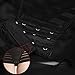 OLIKEME Women’s Shapewear,High Waist Panties Seamless Firm Control Bodysuit for Women Shapewear Black