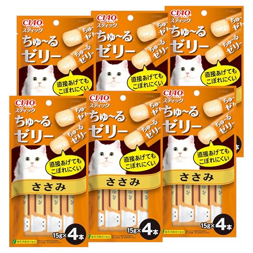 いなばペットフード チャオ スティック ささみ 4本 6個セットの商品画像