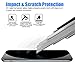 iPhone X Privacy Screen Protector, OSSKY iPhone X 3D Curved Anti - Spy Full Coverage Unbreakable Tempered Glass Screen Cover Shield for Apple iPhone X /10, 5.8 Inch - Black