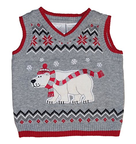 baby boy christmas sweater vest