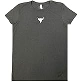 Under Armour Women's Project Rock Graphic Short Sleeve Tee Shirt (Small, Medium Gray - 1331282-019)