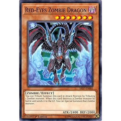 Yu-Gi-Oh! - Red-Eyes Zombie Dragon - SR07-EN005 - Dominican Republic | Ubuy