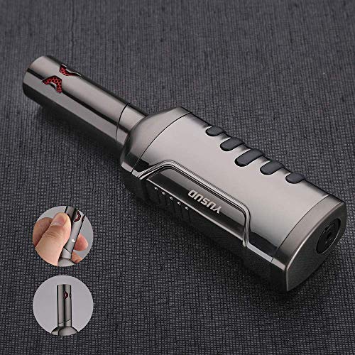 Yusud Fire Jet Torch Lighter Butane Fuel Refillable, Windproof Lighter