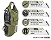 Relentless Recreation Dry Bag Backpack | 30L Waterproof - 500D PVC Tarpaulin | Splash Proof Cell Phone Pocket | Rolltop Drybag for Kayaking, Boating, Hiking, Camping, Fishing & More | Olive Green