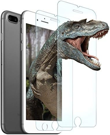 2 PCS iPhone 7 Premium Tempered Glass Screen Protector Ultra Thin Extra Smooth Oleo-phobic 3D Touch Compatible 9H Hardness HD Clear Retail Packaging Ideal For iphone 7 Lot Of 2
