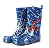 Spider-Man Boy Kids Wellington Boots Wellies Rain Boot (Toddler/Little Kid) (1M US Little Kid)