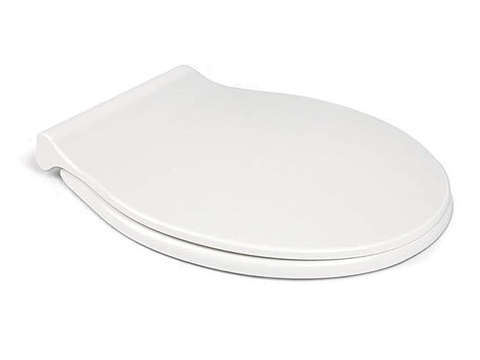 Aqua Bagno Talis Universal Premium WC-Sitz - hochwertige Antibakterielle Klobrille aus Duroplast mit Softclose und abnehmbar 