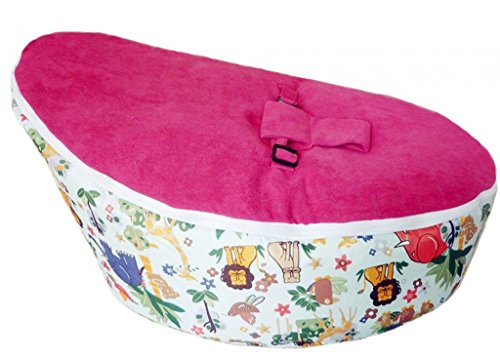 baby bean bag pink