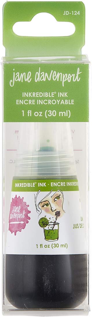Spellbinders Jane Davenport-Inkredible Ink-Limeade, 12.7 x 3.6